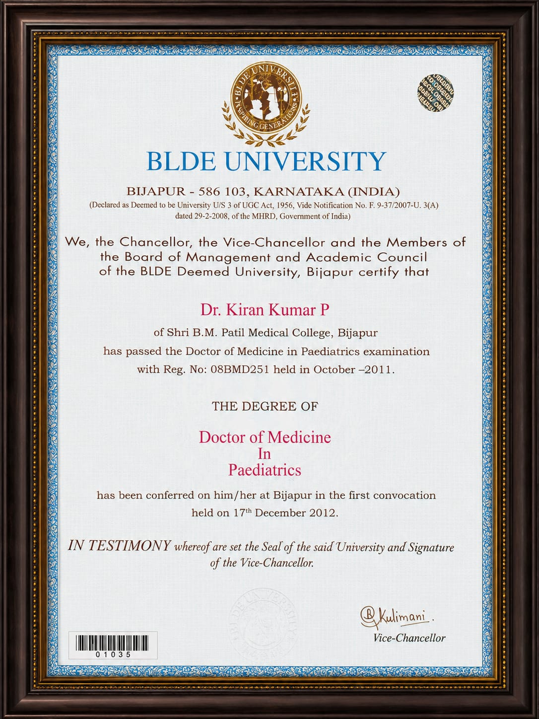 Certificate 6